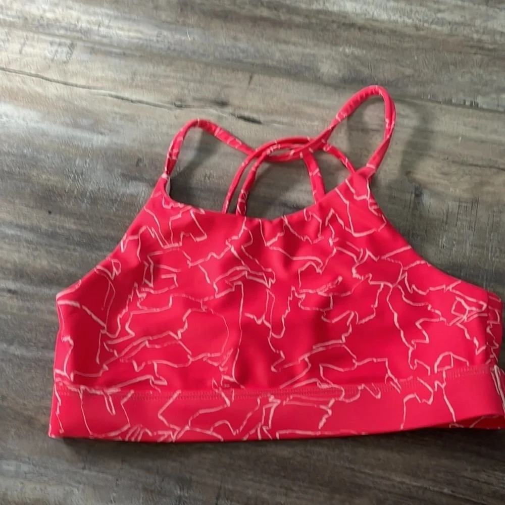 Zella red sports bikini